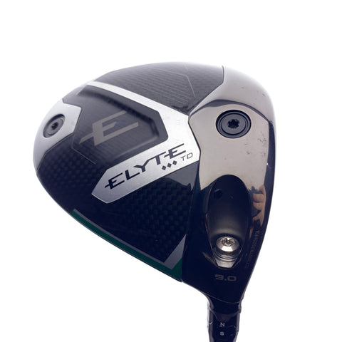 Used TOUR ISSUE Callaway Elyte Triple Diamond TD Driver/9.0 Degrees/Stiff Flex
