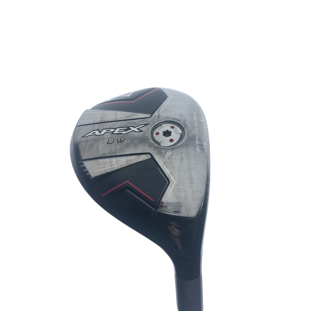 Used Callaway Apex UW 24 4 Hybrid / 21.0 Degrees / Stiff Flex
