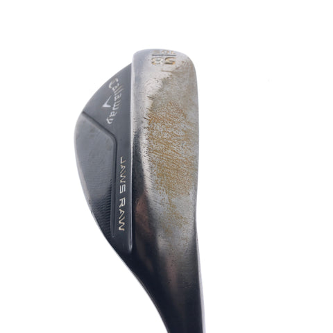 Used Callaway Jaws Raw Black 2020 Lob Wedge / 58.0 Degrees / Wedge Flex