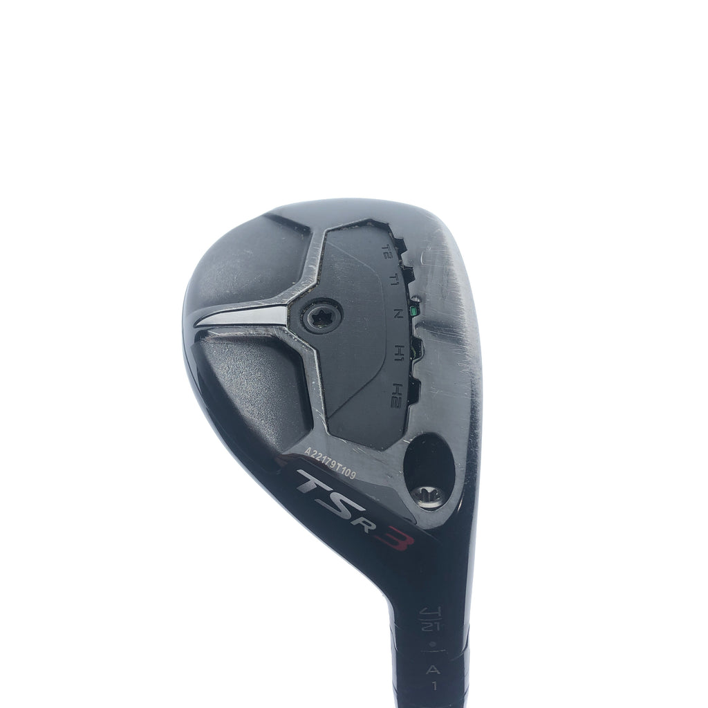 Used Titleist TSR 3 4 Hybrid / 21.0 Degrees / Stiff Flex