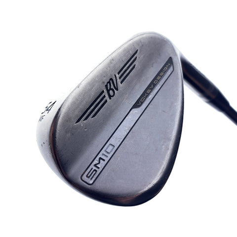 Used Titleist Vokey SM10 Nickel Sand Wedge / 54.0 Degrees / Stiff Flex