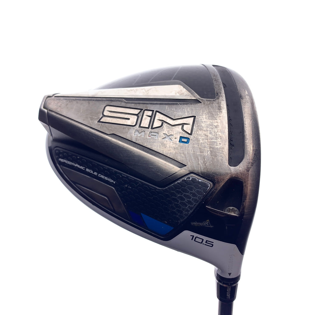 Used TaylorMade SIM Max D Driver / 10.5 Degrees / Regular Flex