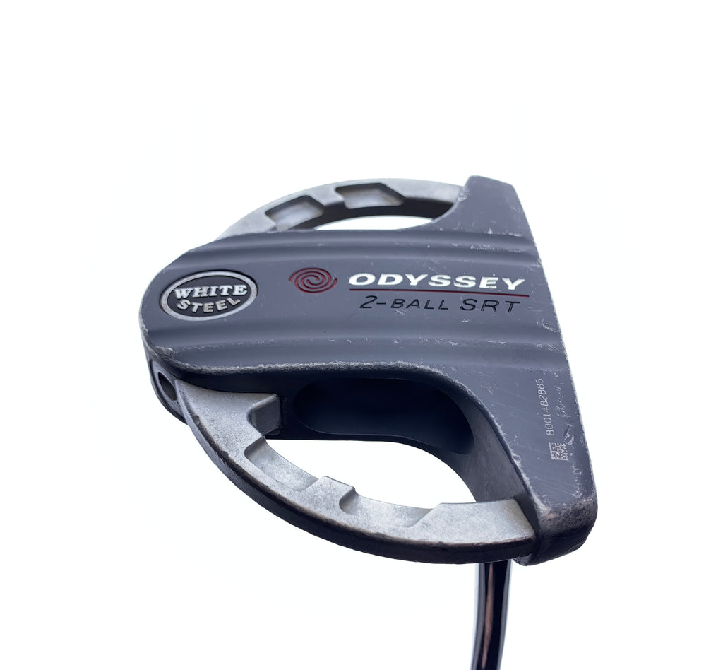 Used Odyssey White Steel 2-Ball SRT Putter / 35.0 Inches