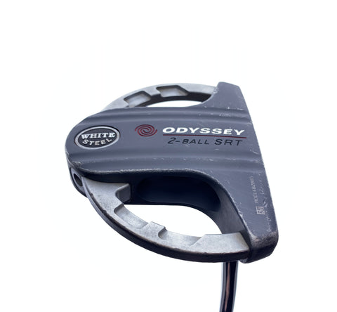 Used Odyssey White Steel 2-Ball SRT Putter / 35.0 Inches