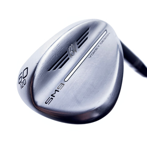 Used Titleist SM9 Tour Chrome Lob Wedge / 60.0 Degrees / Wedge Flex