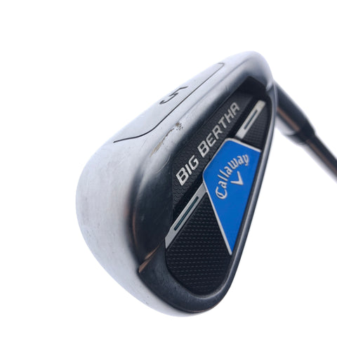 Used Callaway Big Bertha Reva 5 Iron / 24.5 Degrees / Ladies Flex