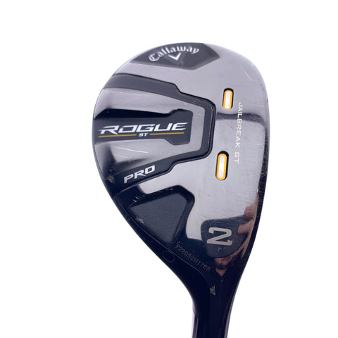 Used Callaway Rogue ST Pro 2 Hybrid / 18.0 Degrees / Stiff Flex