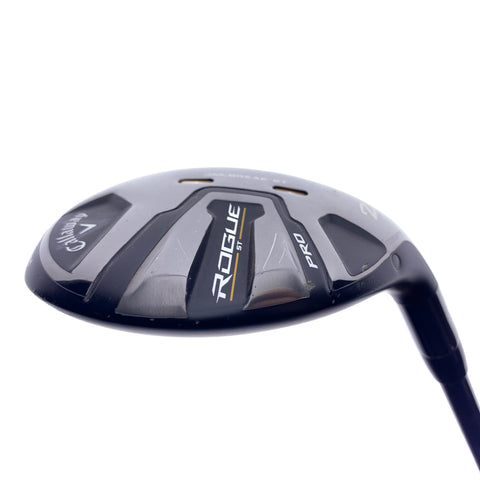 Used Callaway Rogue ST Pro 2 Hybrid / 18.0 Degrees / Stiff Flex