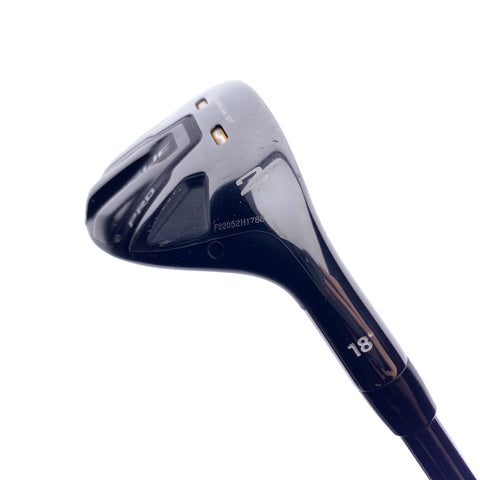Used Callaway Rogue ST Pro 2 Hybrid / 18.0 Degrees / Stiff Flex