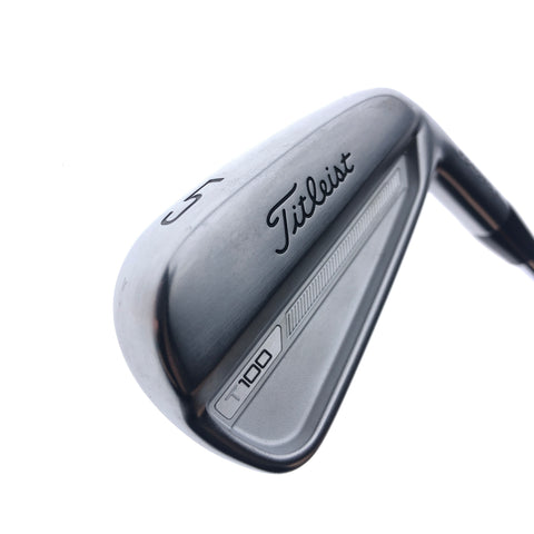 Used Titleist T100 2023 5 Iron / 27.0 Degrees / X-Stiff Flex