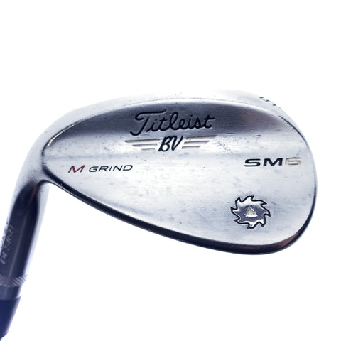 Used Titleist Vokey SM6 Tour Chrome Sand Wedge/56 Degrees/Wedge Flex/Left-Handed