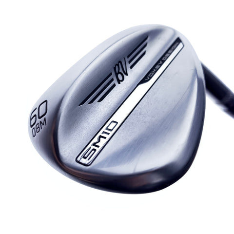 Used Titleist Vokey SM10 Tour Chrome Lob Wedge / 60.0 Degrees / Wedge Flex
