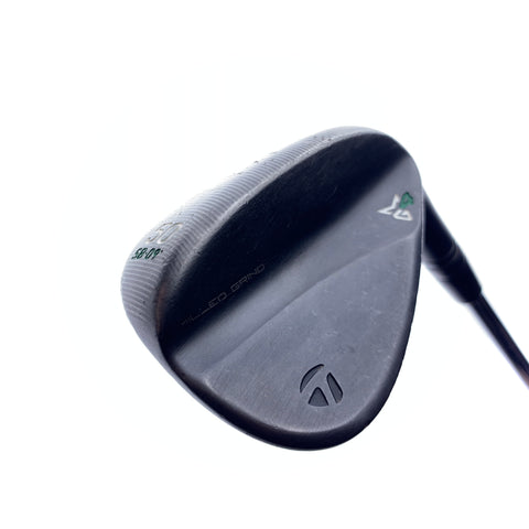 Used TaylorMade Milled Grind 4 Black Gap Wedge / 50.0 Degrees / Wedge Flex