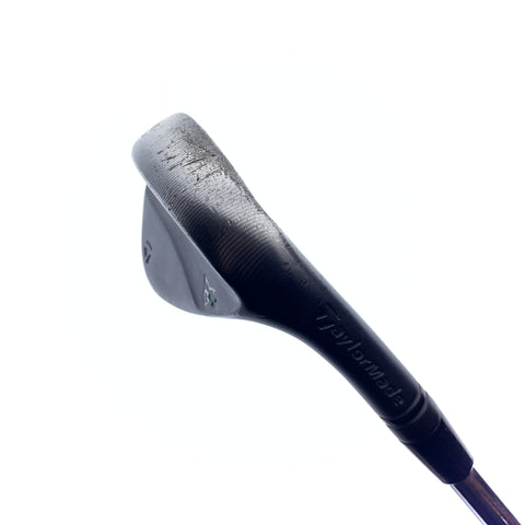 Used TaylorMade Milled Grind 4 Black Gap Wedge / 50.0 Degrees / Wedge Flex