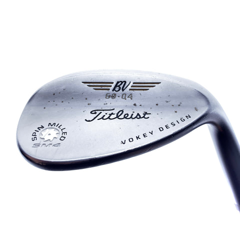 Used Titleist Vokey SM4 Chrome Lob Wedge / 60.0 Degrees / Wedge Flex