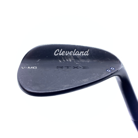 Used Cleveland RTX-3 Black Satin Lob Wedge / 58.0 Degrees / Stiff Flex