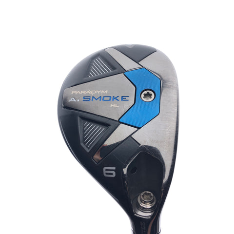Used Callaway Paradym Ai Smoke HL 6 Hybrid / 27.0 Degrees / Lite Flex