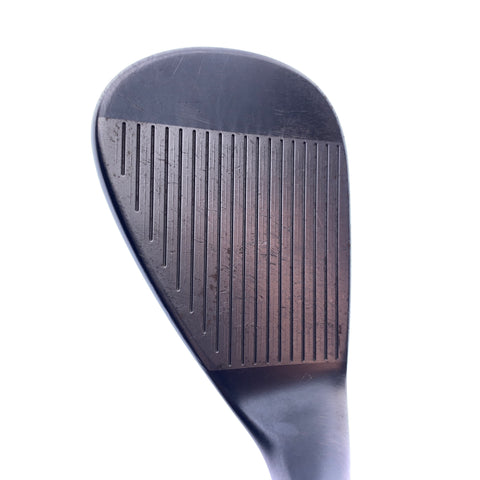 Used TaylorMade Milled Grind 3 Black Lob Wedge/58 Degrees/Stiff Flex/Left-Handed