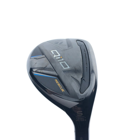 Used TaylorMade Qi10 5 Hybrid / 25.0 Degrees / Stiff Flex