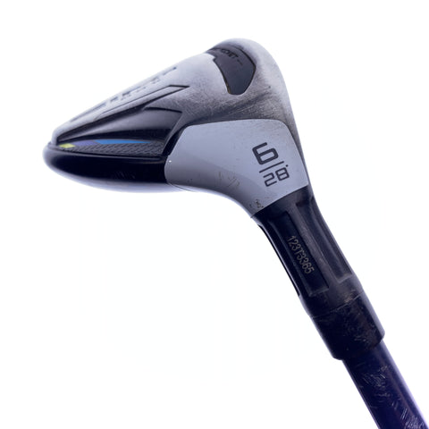 Used TaylorMade Sim2 Max Rescue 6 Hybrid / 28.0 Degrees / Regular Flex