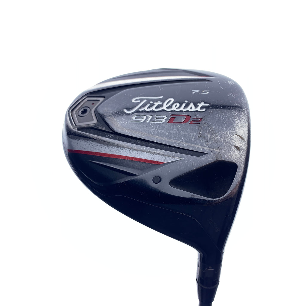 Used Titleist 913 D3 Driver / 7.5 Degrees / Stiff Flex