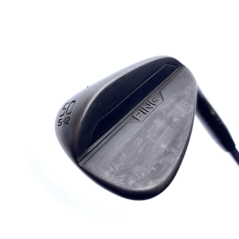 Used Ping s159 Midnight Gap Wedge / 50.0 Degrees / Stiff Flex