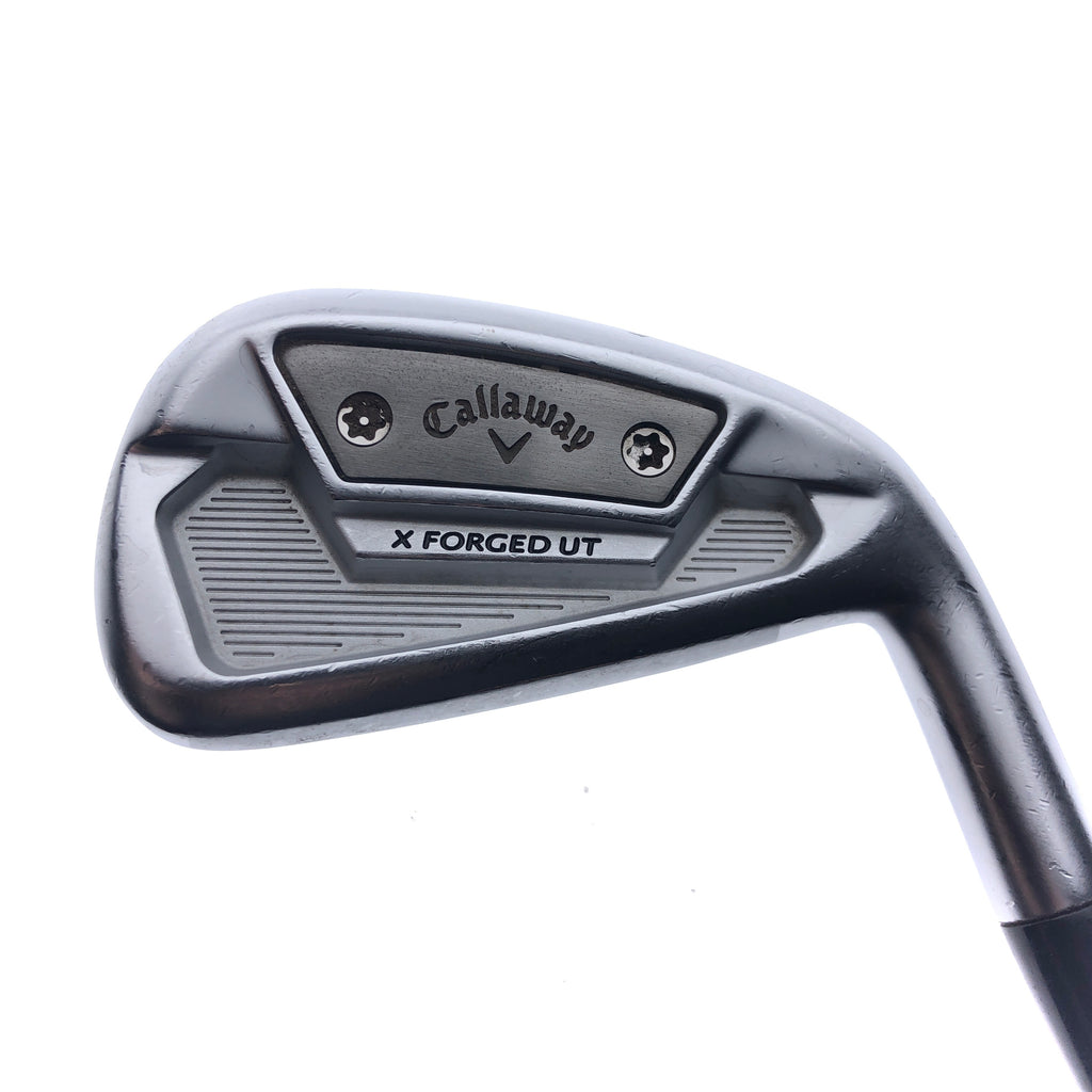 Used Callaway X Forged UT 21 2 Hybrid / 18 Degrees / Stiff Flex