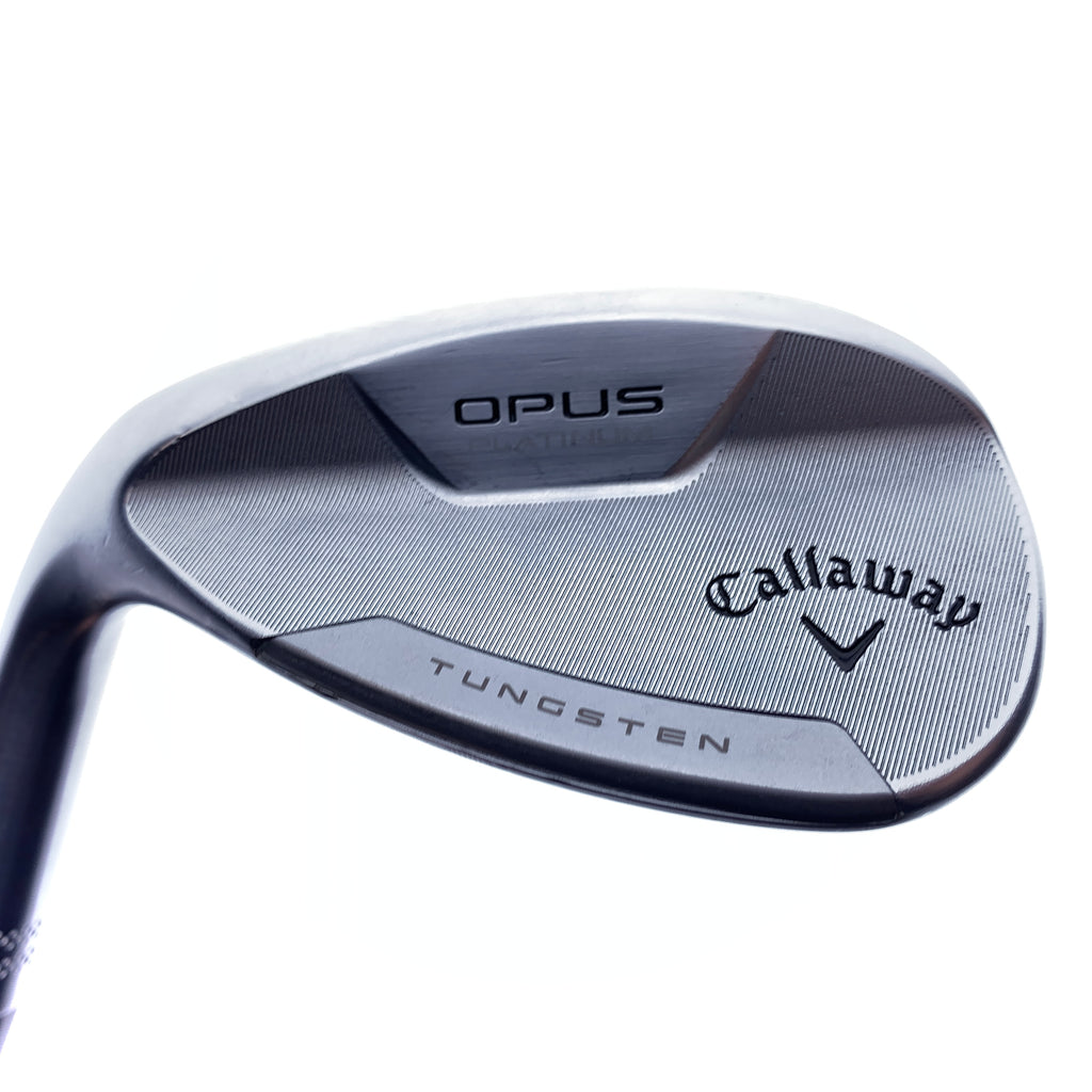 Used Callaway Opus Platinum Chrome Sand Wedge/56.0 Degrees/Wedge Flex/Left-Hand