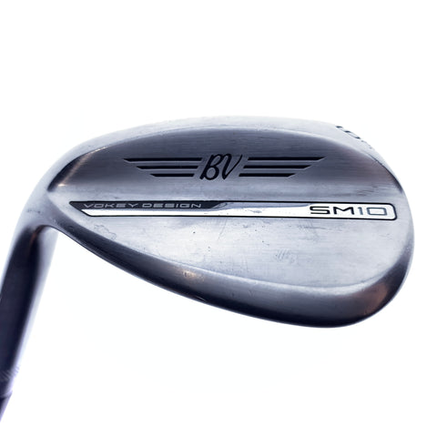Used Titleist Vokey SM10 Tour Chrome Lob Wedge/60.0 Degrees/Wedge Flex/Left-H