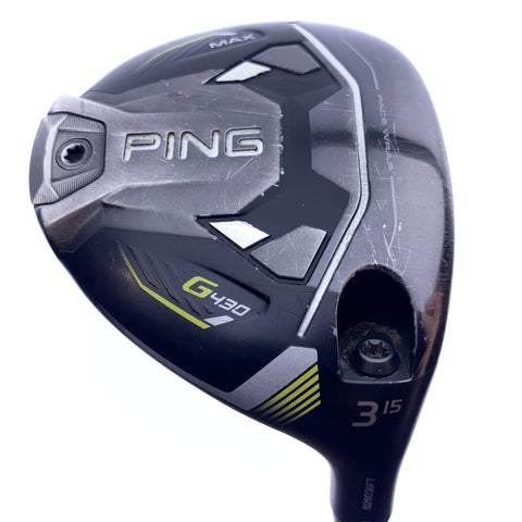Used Ping G430 Max 3 Fairway Wood / 15.0 Degrees / Stiff Flex