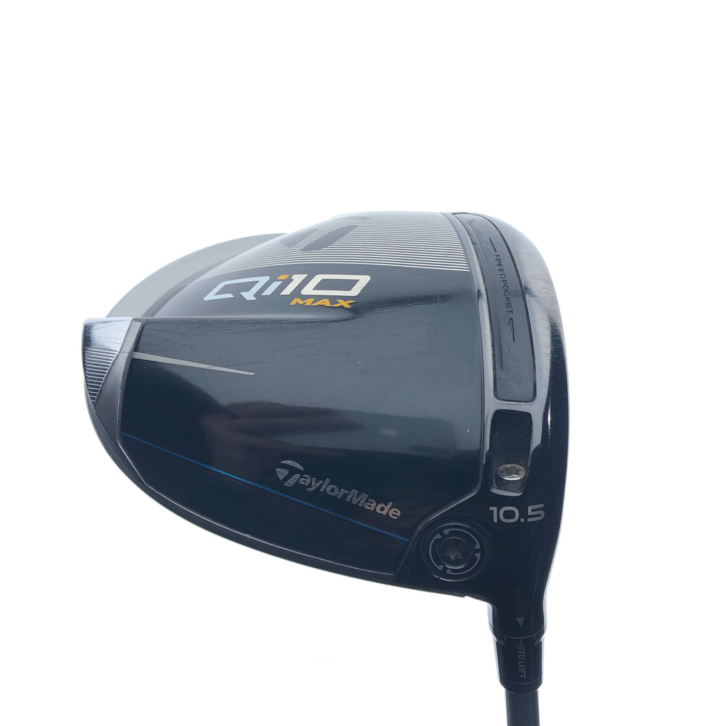 Used TaylorMade Qi10 Max Driver / 10.5 Degrees / Regular Flex