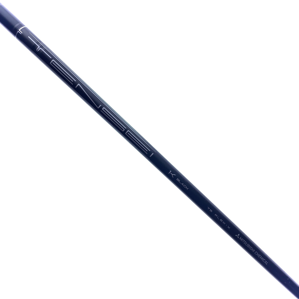 Used Mitsubishi 1K Black 75 X Fairway Shaft / X-Stiff Flex / PING Gen 4 Adapter