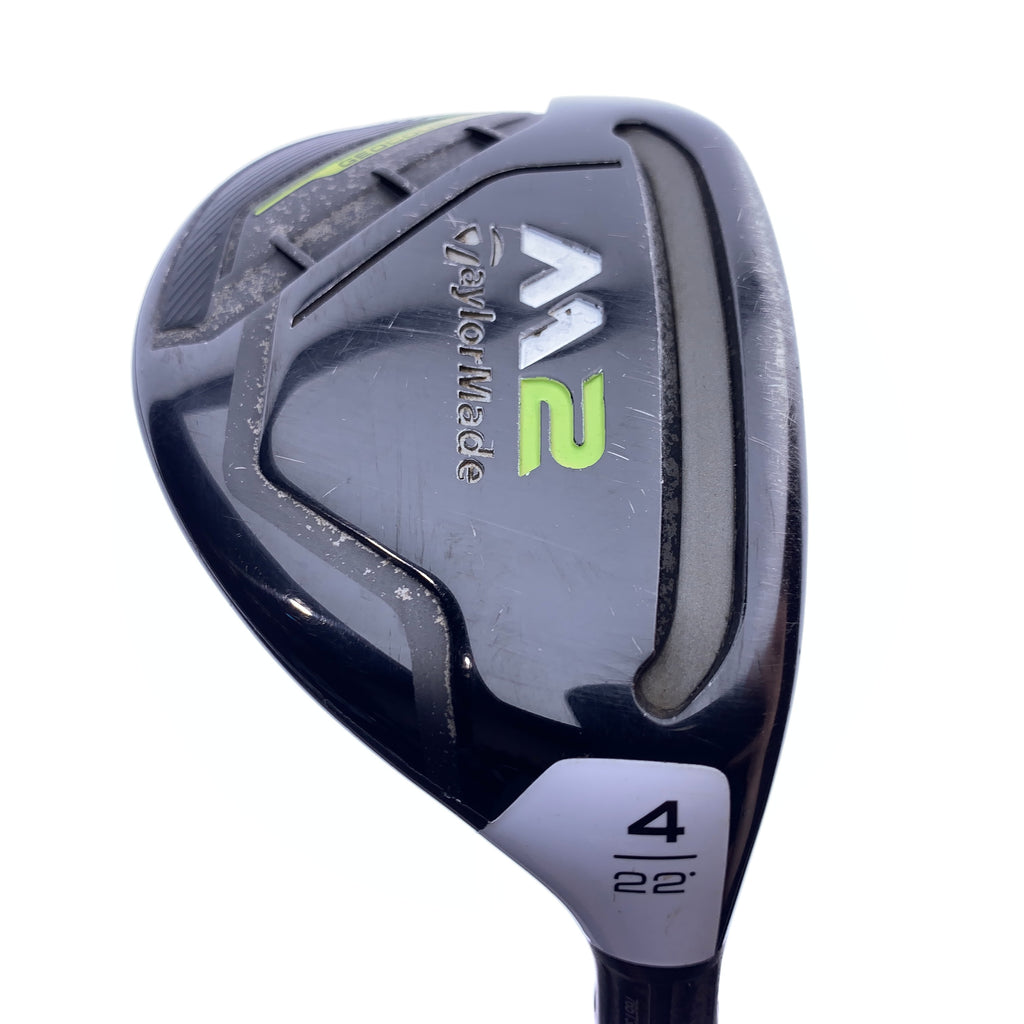 Used TaylorMade M2 2017 4 Hybrid / 22.0 Degrees / Regular Flex