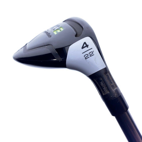 Used TaylorMade M2 2017 4 Hybrid / 22.0 Degrees / Regular Flex