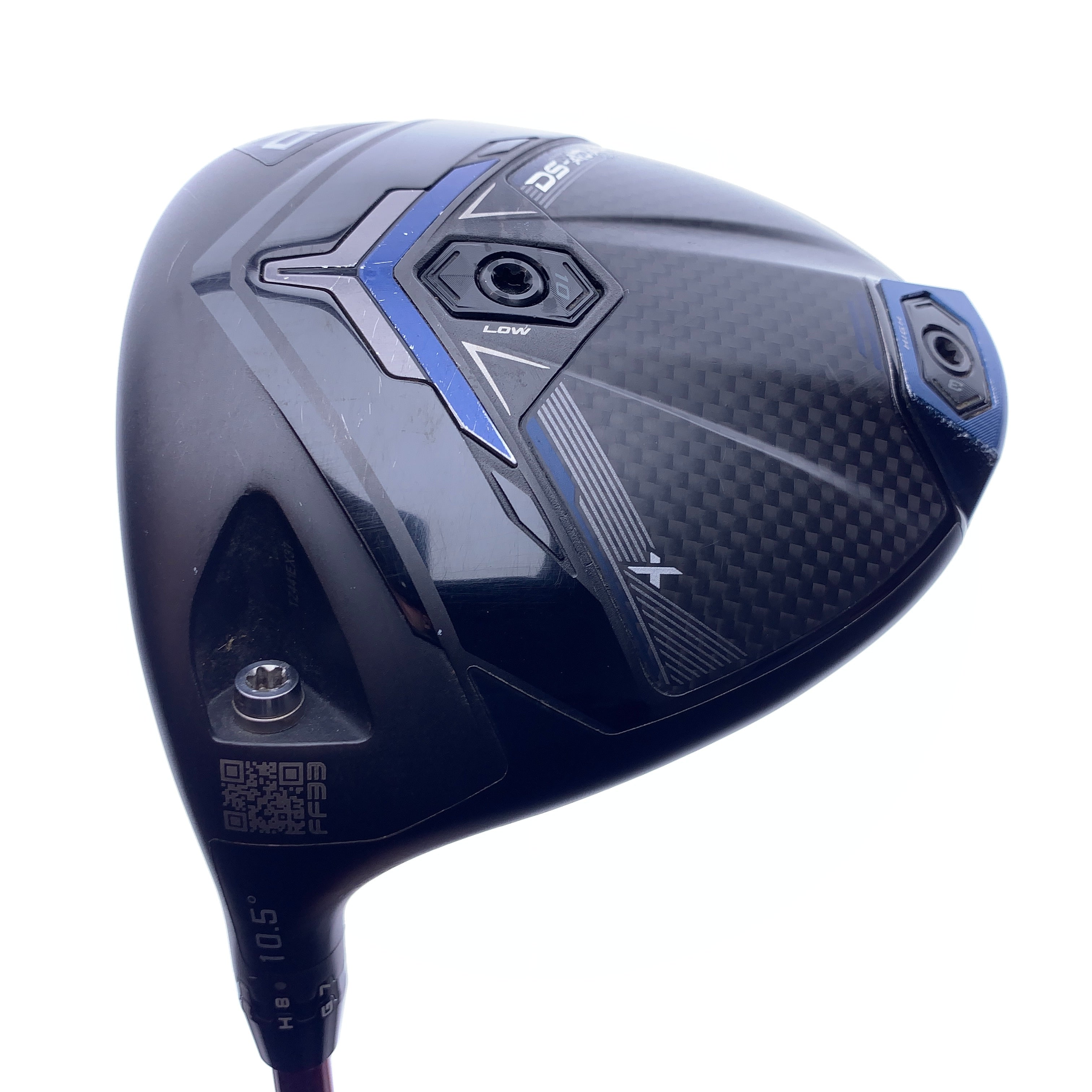 Used Cobra DS Adapt X Driver / 10.5 Degrees / Stiff Flex / Left-Handed