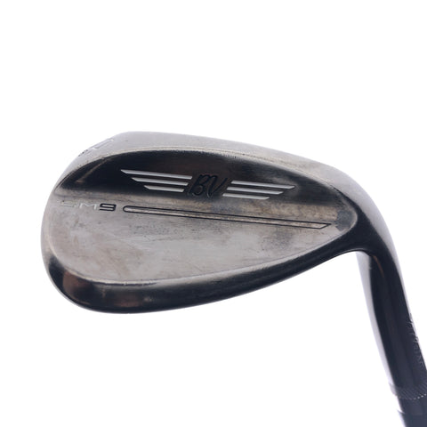 Used Titleist SM9 Brushed Steel Lob Wedge / 60.0 Degrees / A Flex