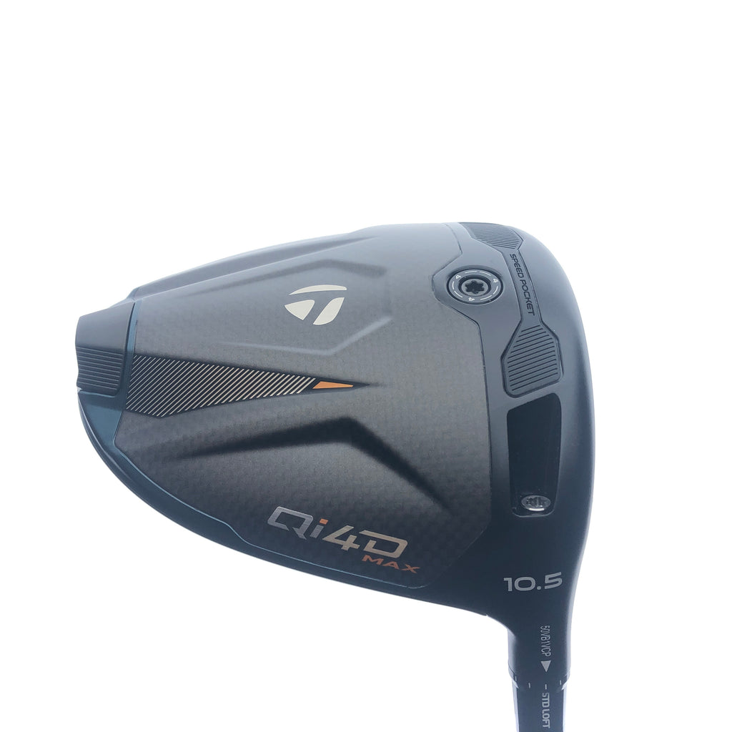 Used TaylorMade Qi4D Max Driver / 10.5 Degrees / Regular Flex