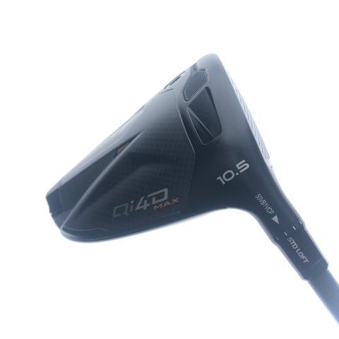 Used TaylorMade Qi4D Max Driver / 10.5 Degrees / Regular Flex
