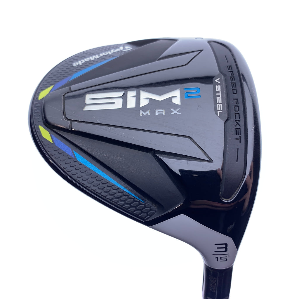 Used TaylorMade Sim2 Max 3 Fairway Wood / 15.0 Degrees / Stiff Flex