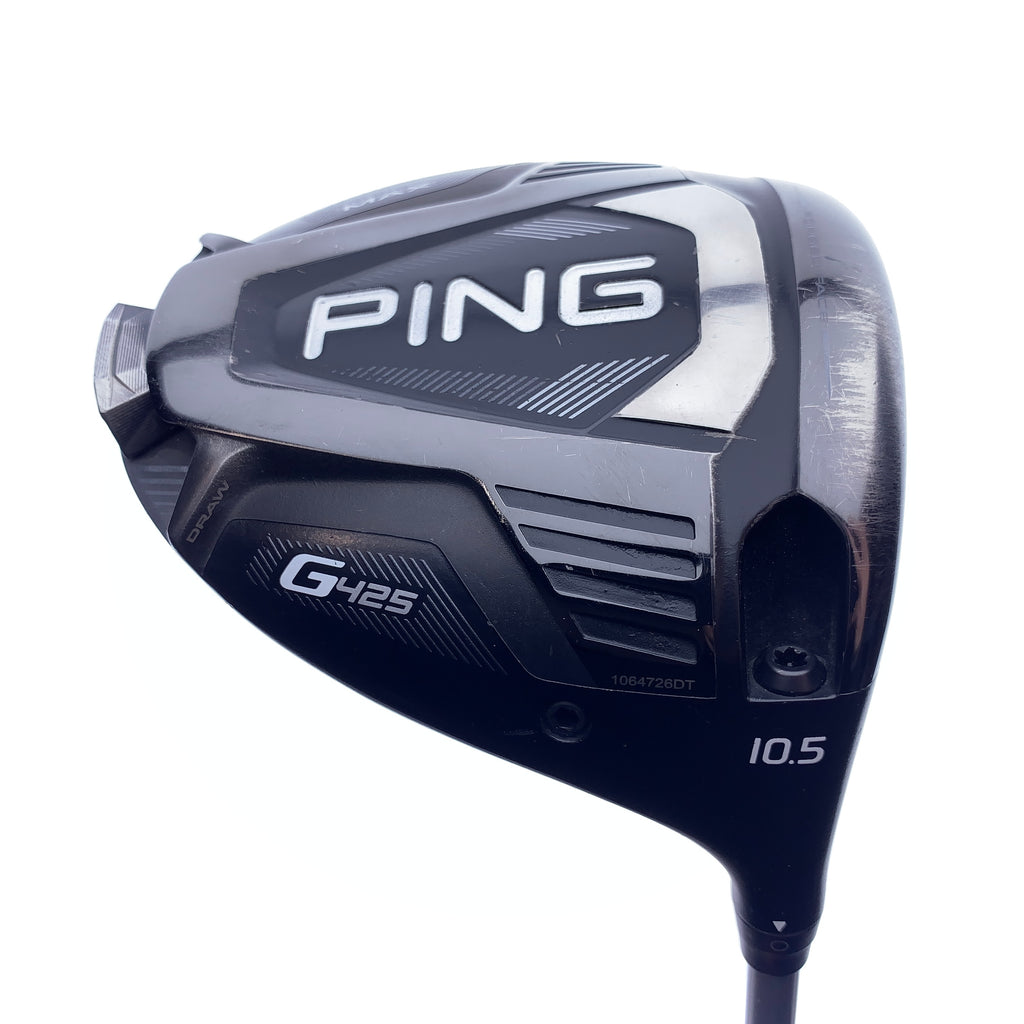 Used Ping G425 Max Driver / 10.5 Degrees / VRTX Blue 60 / Stiff Flex