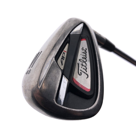 Used Titleist AP1 714 Gap Wedge Iron / 48. Degrees / Stiff Flex