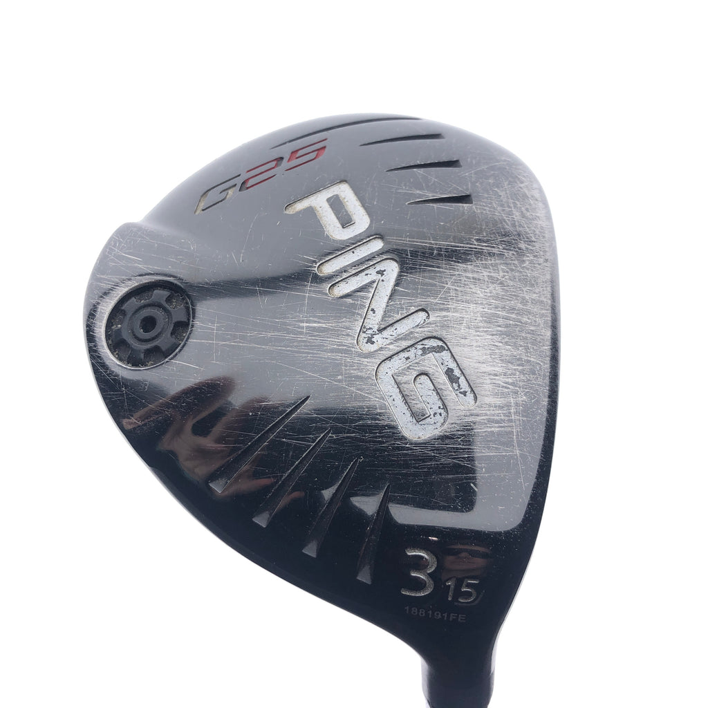 Used Ping G25 3 Fairway Wood / 15.0 Degrees / Soft Regular Flex