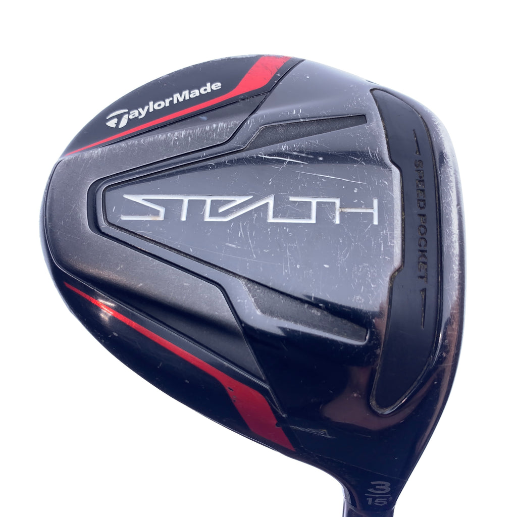 Used TaylorMade Stealth 3 Fairway Wood / 15.0 Degrees / Stiff Flex