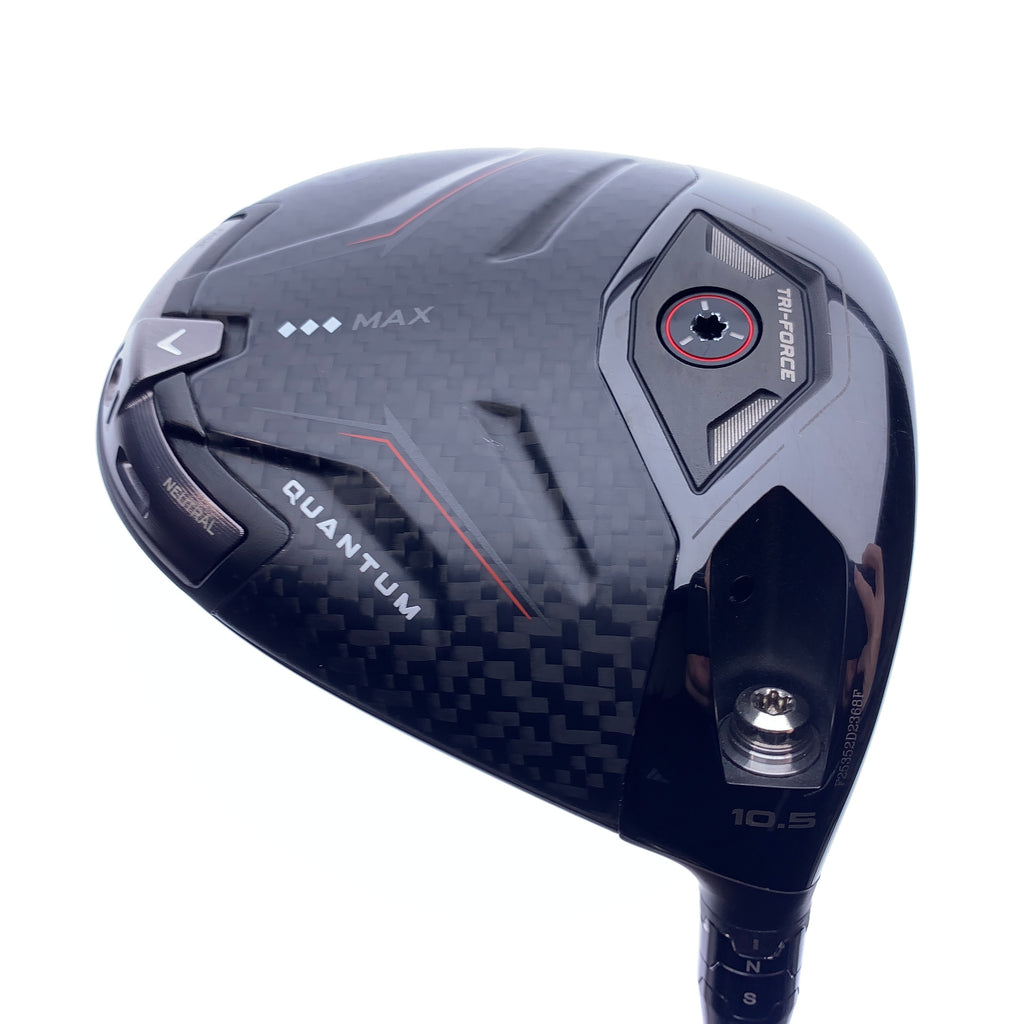 Used Callaway Quantum Triple Diamond Max Driver / 10.5 Degrees / Stiff Flex