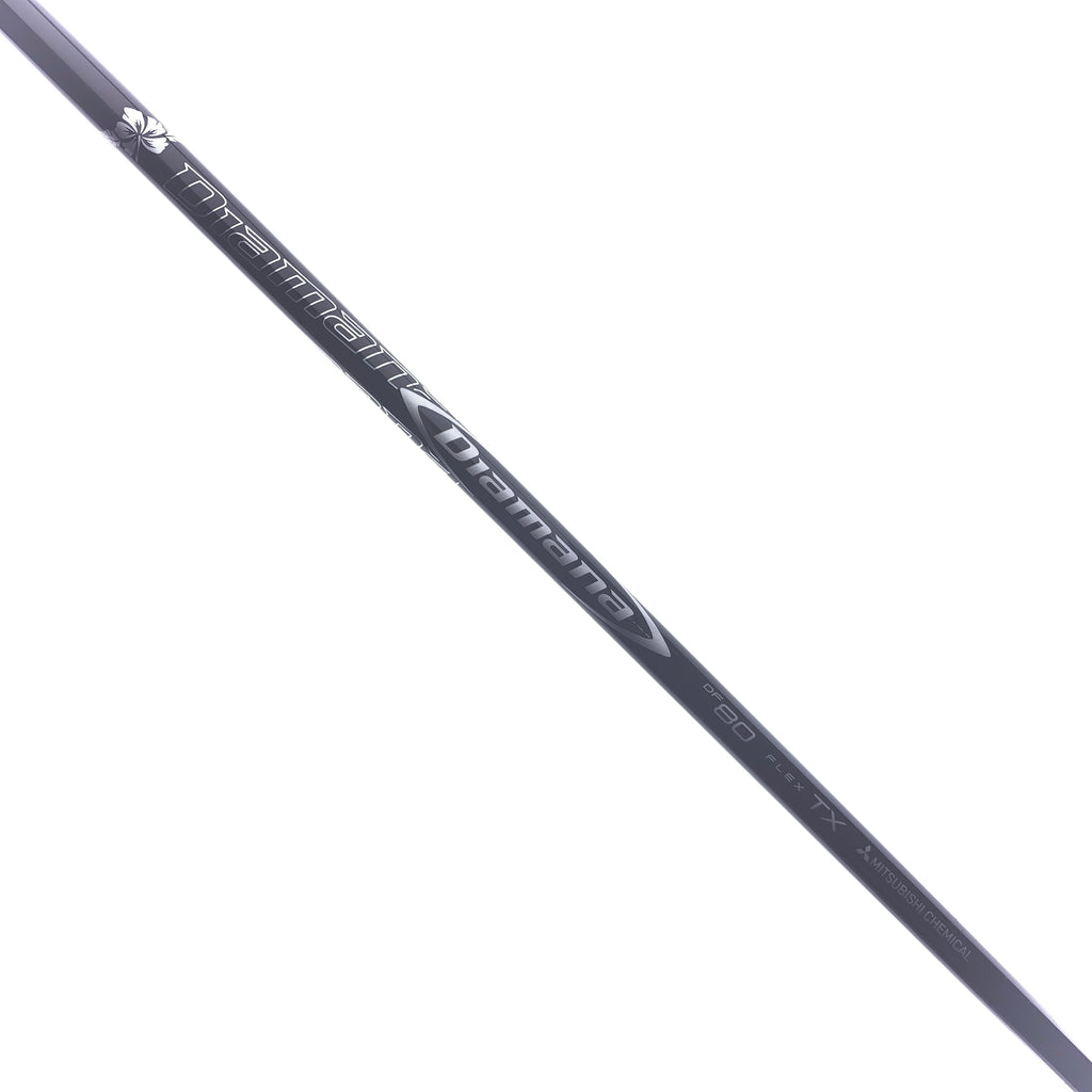 Used Mitsubishi Diamana DF 80 TX Fairway Shaft / TX Flex / Titleist Gen 2 FW