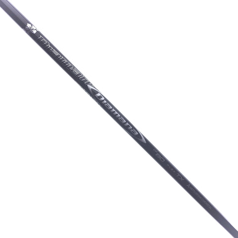 Used Mitsubishi Diamana DF 80 TX Fairway Shaft / TX Flex / Titleist Gen 2 FW