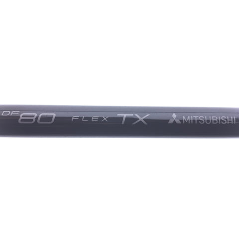 Used Mitsubishi Diamana DF 80 TX Fairway Shaft / TX Flex / Titleist Gen 2 FW