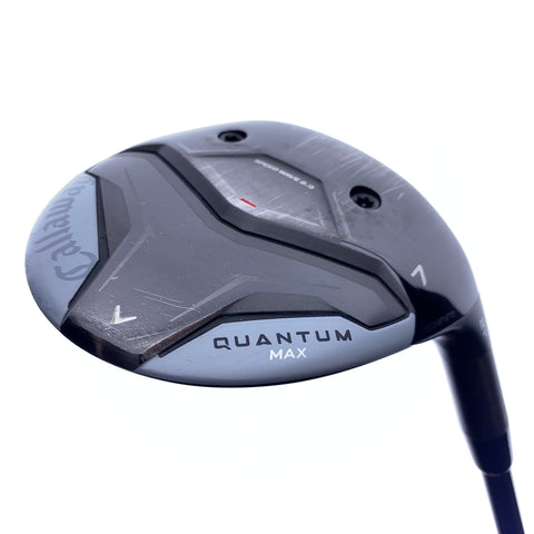Used Callaway Quantum Max 7 Fairway Wood / 21.0 Degrees / X-Stiff Flex