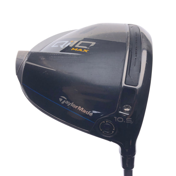 Used TaylorMade Qi10 Max Driver / 10.5 Degrees / Stiff Flex