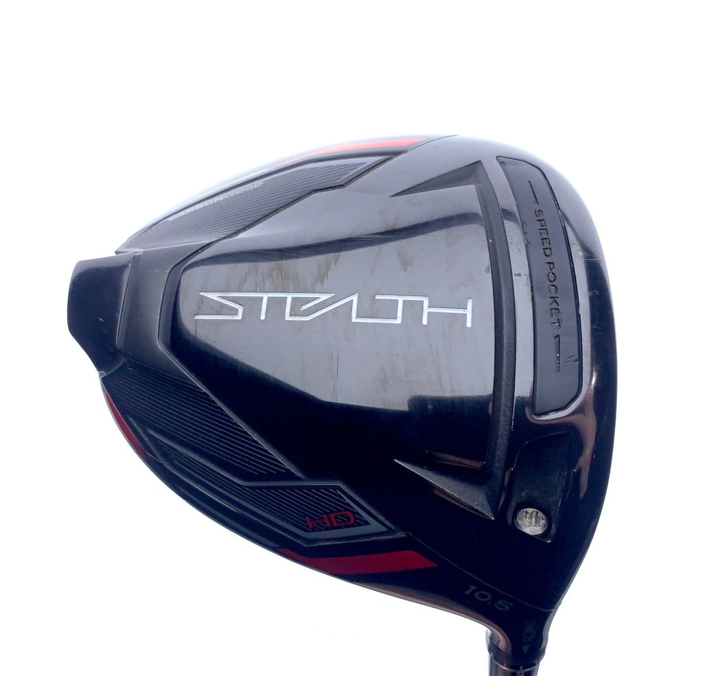 Used TaylorMade Stealth HD Driver / 10.5 Degrees / Regular Flex